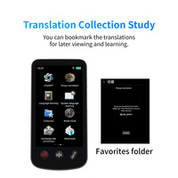 Traducteur photo vocal portable XZY T27 4G Android OS en plastique, 147 langues, écran OLED tactile, type-C, en ligne/hors ligne