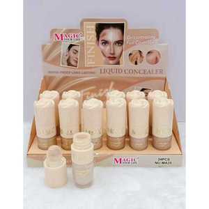 Set 24 pezzi impermeabile a lunga durata correttore liquido sbiancante trucco crema naturale per il controllo completo dell'olio sulla pelle del viso - Product Image 1