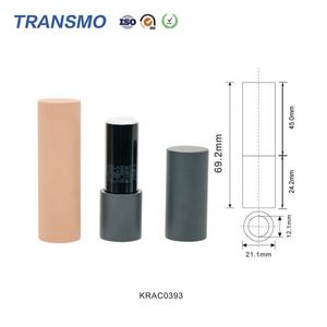 Tubes de baume à lèvres, étuis de luxe pour rouge à lèvres, contenants magnétiques ronds en aluminium, tubes de rouge à lèvres métalliques personnalisés - Product Image 4