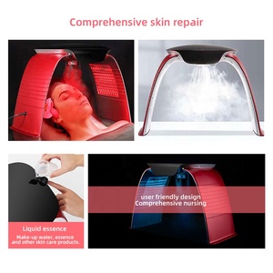 Celluma 7 couleurs PDT LED Thérapie par la lumière, air chaud, pulvérisation froide, <span class=keywords><strong>masque</strong></span> hydratant <span class=keywords><strong>à</strong></span> l'<span class=keywords><strong>oxygène</strong></span> photonique, rajeunissement de la peau, soin facial vapeur, spa - Product Image 2
