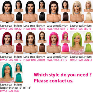 Perruques lisses en cheveux humains, Lace Front, Fournisseurs de perruques en cheveux péruviens, Perruque sans colle 13X6 HD, Vente en gros, Remy 100% cheveux humains, Perruques blondes - Product Image 2