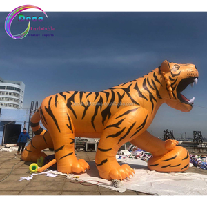 Tigre gonflable géant debout - Product Image 3
