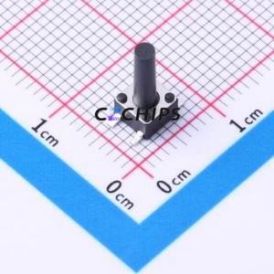 TSC015A11026A Tactile Switch SMD-4P,4.5x4.5mm Switch Round Button 2.6N Vertical Mount 4.5mm - Product Image 1