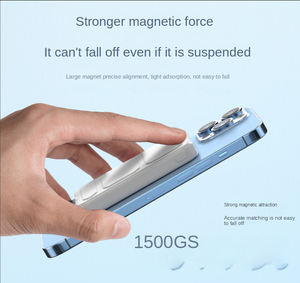 Batería Externa Magnética Mejorada, Banco <span class=keywords><strong>de</strong></span> Energía Inalámbrico <span class=keywords><strong>de</strong></span> 5000 mAh, Cargador Portátil, Banco <span class=keywords><strong>de</strong></span> Energía para iPhone - Product Image 5