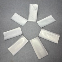 Transparante, waterdichte aluminiumfolie zak met venster, food grade, driezijdig geseald, vacuümzak voor noten, gedroogd fruit en jerky