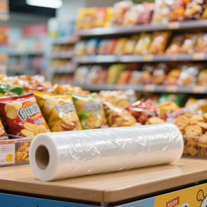 Bolsa de Vacío Transparente Personalizada de HDPE/LDPE con Asa, Logotipo Personalizado, Colores, Reciclable, Ecológica, para Envasado de Alimentos para Supermercado - Product Image 1