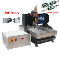 Machine de fraisage CNC miniature Shenzhen 3040 4 axes en métal CNC à vendre