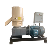 Machine à granulés de bois à matrice plate industrielle pour combustible biomasse, engrais organique, alimentation animale, haut rendement, faible bruit