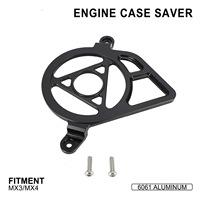 Penutup Casing Motor Aluminium 6061 untuk Talaria Sting MX3 MX4, Pelindung Mesin Sepeda Motor Listrik