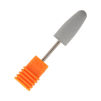Polisseuse à ongles en silicone professionnelle avec forets de manucure pédicure à grande vitesse 40000 tr/min et 35000 tr/min tête de perceuse à ongles