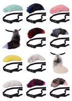 Accessoires de cosplay pour spectacle scénique, queue de renard en peluche de simulation de 40 cm de long, queue érotique pour couple, accessoires de performance