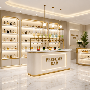 Maßgefertigter Parfüm-Bar-Präsentationsschrank |   Großhandel Duftspender-Station |   Luxus-Parfüm-Kiosk-Hersteller - Product Image 2