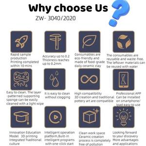 เครื่องพิมพ์ดินเซรามิกความแม่นยำสูงพร้อมระบบกู้คืนข้อมูลเมื่อไฟดับ - Product Image 3