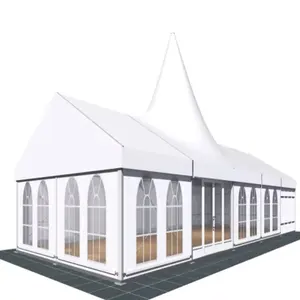 Tenda esterna in lega di alluminio grande esposizione di auto da esposizione su misura per attività commerciale tenda mobile