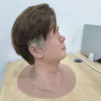 Masque facial en silicone réaliste personnalisé, respirant, pour Halloween, cosplay, fête, mascarade, festival, accessoire de costume