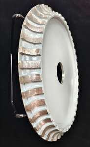 Mole Abrasive Diamantate Rotonde da 1/4 300mm Brasate Sottovuoto per Profilatura Efficiente di Bordi in Granito e Marmo - Product Image 2