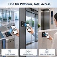 Module de lecture de codes QR, lecteur de contrôle d'accès, lecteur de codes-barres intégré, lecteur NFC RFID, système de contrôle d'accès pour tourniquet, porte d'ascenseur