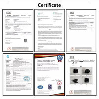 Roulettes de remplacement pour meubles, bureau, école, hôpital, capacité de charge 40 kg, 1,5 pouce, 2 pouces, 3 pouces, acier noir, pivotantes à 360 degrés