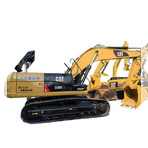 Machines de construction lourdes Caterpillar CAT330 Pelles sur chenilles de haute qualité 30 tonnes CAT330D Grande pelleteuse à vendre - Product Image 1