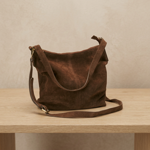 Fancy Durable Genuine Leather Soft Eco-friendly Waterproof Zipper Lightweight <b>Women's</b> Clutch Crossbody Shoulder Strap 3L+ Large - Product Image 4