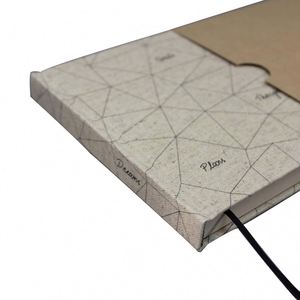 Luxury Promotional A5 Spiral Leather Address <b>Book</b> with 80 Sheets Protective Sofa Cover Made in AF - Product Image 2