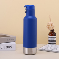 Diy Cola double paroi scellée sous vide en métal personnalisé thermos bouteille de boisson de sport en acier inoxydable bouteilles d'eau isolées