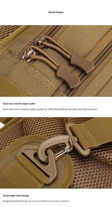 Outdoor Bag Multi-functional Chest Bag for Men Single Shoulder Diagonal <b>Backpack</b>, Camouflage Tactical <b>Backpack</b>, Sports Bag - Product Image 5