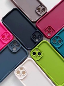 Ốp điện thoại chống sốc giá rẻ, nhiều màu sắc, chất lượng cao cho iPhone 15 14 13 12 11 Pro Max 8 7 Plus - Product Image 6