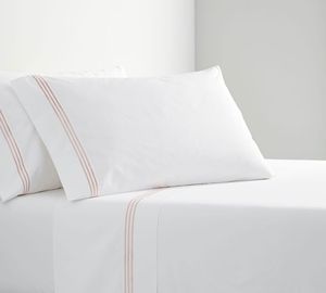 Ricamato 100 <span class=keywords><strong>cotone</strong></span> migliore letto gruppo di fogli egiziano hotel forniture pianura 100% <span class=keywords><strong>cotone</strong></span> egiziano lenzuolo <span class=keywords><strong>set</strong></span> queen size - Product Image 5