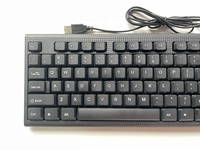 Usine de gros K-309 Standard USB filaire clavier nouvel ordinateur clavier de bureau pour une utilisation de bureau prix bon marché