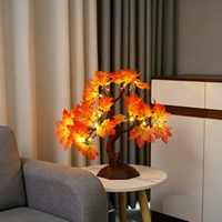 Direkt vom Hersteller LED Blatt-Bonsai-Baum-Licht Dekorative Innenraum-Grenzenleuchte für Feiertags- und Saisondekoration