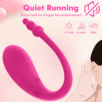 Oeuf sautant sans fil à commande par application mobile Masturbateur féminin Vibrateur portable Sex Toy pour femmes