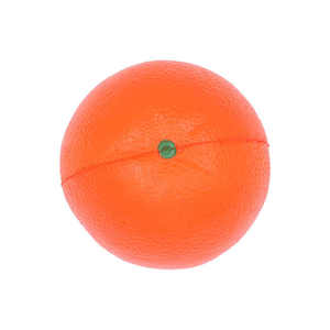Jouet anti-stress en mousse PU personnalisé avec logo, forme d'orange, jouet à presser, ballon anti-stress éducatif doux pour les enfants - Product Image 4