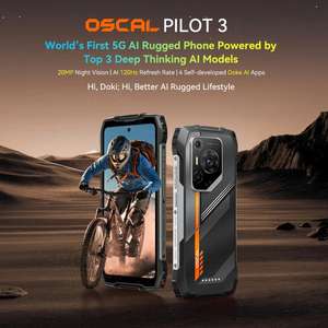 12GB+256GB Blackview Oscal Pilot <span class=keywords><strong>3</strong></span> 5G Outdoor-Smartphone Nachtsichtkamera Fingerabdruck-Entsperrung 7500mAh Akku 5G Smartphone - Product Image 2