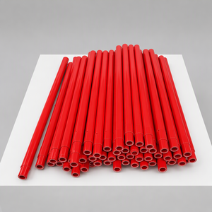 Perche télescopique en PRV pour test <span class=keywords><strong>de</strong></span> détecteur <span class=keywords><strong>de</strong></span> fumée, sans échelle, pour maintenance incendie, autocollants personnalisés disponibles - Product Image 2
