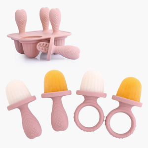 Cấp thực phẩm Silicone bé trái cây Feeder núm vú trẻ sơ sinh khay kem sữa mẹ Popsicle khuôn Gậy mọc răng cứu trợ công cụ - Product Image 5