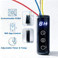 Termostatos Inteligentes WiFi Tuya TDS con Control de Temperatura para Contenedores