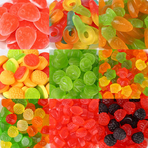 حلوى جيلي مجففة بالتجميد بنكهات فواكه متنوعة حلوة وحامضة حلال بالجملة حسب الطلب - Product Image 2