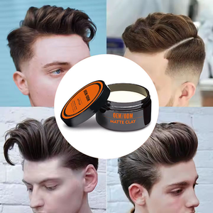 Produits de coiffure professionnels OEM, marque privée, argile coiffante mate pour hommes - Product Image 3