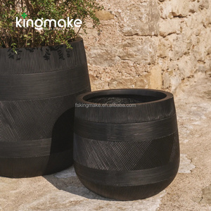 Vases <span class=keywords><strong>de</strong></span> jardin <span class=keywords><strong>de</strong></span> <span class=keywords><strong>grande</strong></span> <span class=keywords><strong>taille</strong></span> pour hôtels, <span class=keywords><strong>de</strong></span> haute qualité, durables, avec drainage, pour fleurs et plantes - Product Image 2