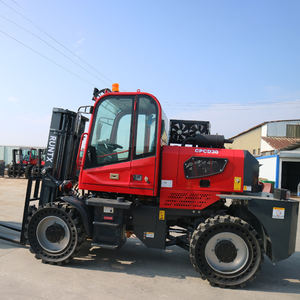 4 टन रेड ऑफ-रोड डीजल ट्रक 4x4 टन रेड ऑफ-रोड डीजल ट्रक - Product Image 4