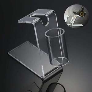 Qiwu présentoir Transparent acrylique flexion étagère <span class=keywords><strong>tatouage</strong></span> pistolet support bobine <span class=keywords><strong>Machine</strong></span> sèche-cheveux outil électrique modèle B0003 - Product Image 3