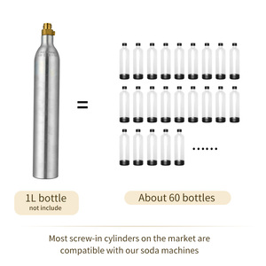 Máquina para Hacer Refrescos y Agua Carbonatada de Escritorio, Superventas 2026, Reutilizable, con Botella de PET para Carbonatado - Product Image 6