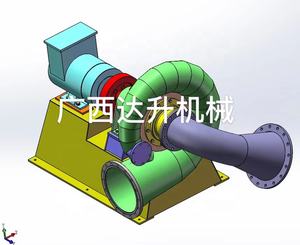 Мини-гидроэлектростанция с 20-50K гидрогенератором малого и среднего размера осевой генератор потока - Product Image 5