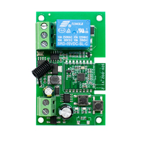 Interrupteur intelligent pour la domotique Ewelink, interrupteur WiFi intelligent 7-32V, fonction RF 1CH 433,92 MHz