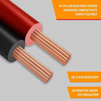 12/2 14/2 16/2 18/2 Jauge Rouge Noir Câble Haut-Parleur Fil LED Bande Lumière Rallonge 12V/24V DC Câble pour LED Bande Éclairage