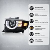 Nouveaux phares à LED de 50W 12V 6000K pour Land Cruiser LC7 Series 2006-2023, assemblages de phares de projecteur pour LC7079