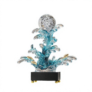 SAFA INTERNATIONAL Modern Light Luxury Resin Furniture Decorations for Living Room Wine Cabinet TV <b>Console</b>-Tabletop All Seasons - Product Image 3
