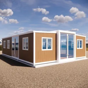 2025 Foshan <span class=keywords><strong>prix</strong></span> usine <span class=keywords><strong>conteneur</strong></span> extensible prêt à l'emploi petite maison 20FT <span class=keywords><strong>conteneur</strong></span> préfabriqué maison finie pour le Ghana - Product Image 2