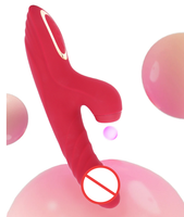 Weiblicher Einziehbarer Heiz-Klitorisvibrator 10-Gang-Vibration Wasserdicht IPX6 USB-Aufladbar Brustwarzen-Stimulation Umweltfreundlich